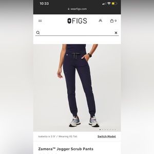 XS Tall Figs Zamora Jogger Navy